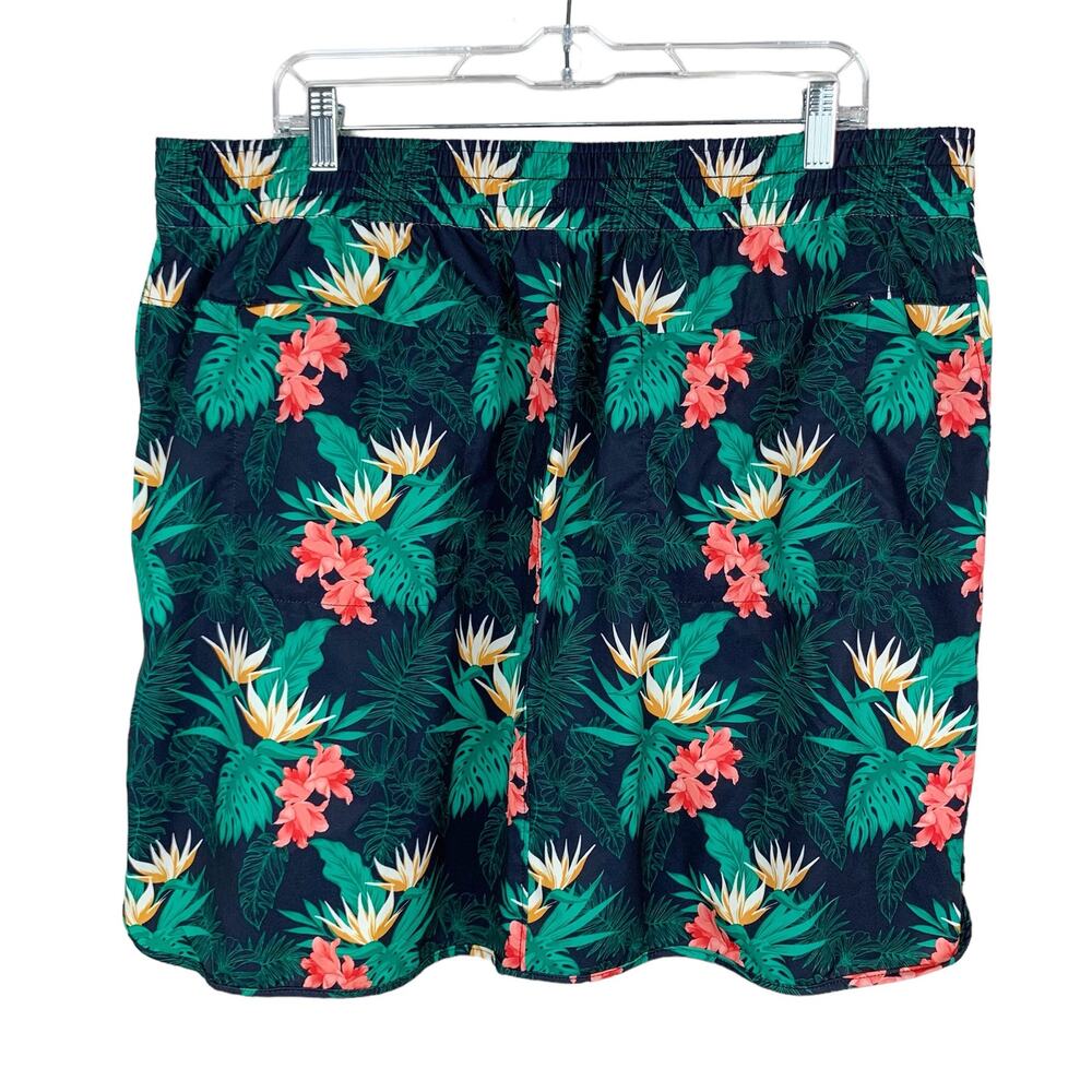 Duluth Skirt Active Tropical Floral Stretchy Pockets Outdoor Hiking Women's XL - Picture 5 of 6